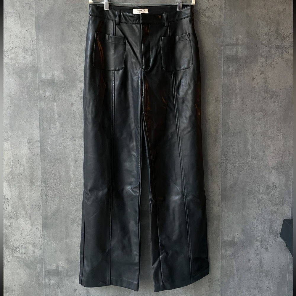 House of CB Leather Trousers
